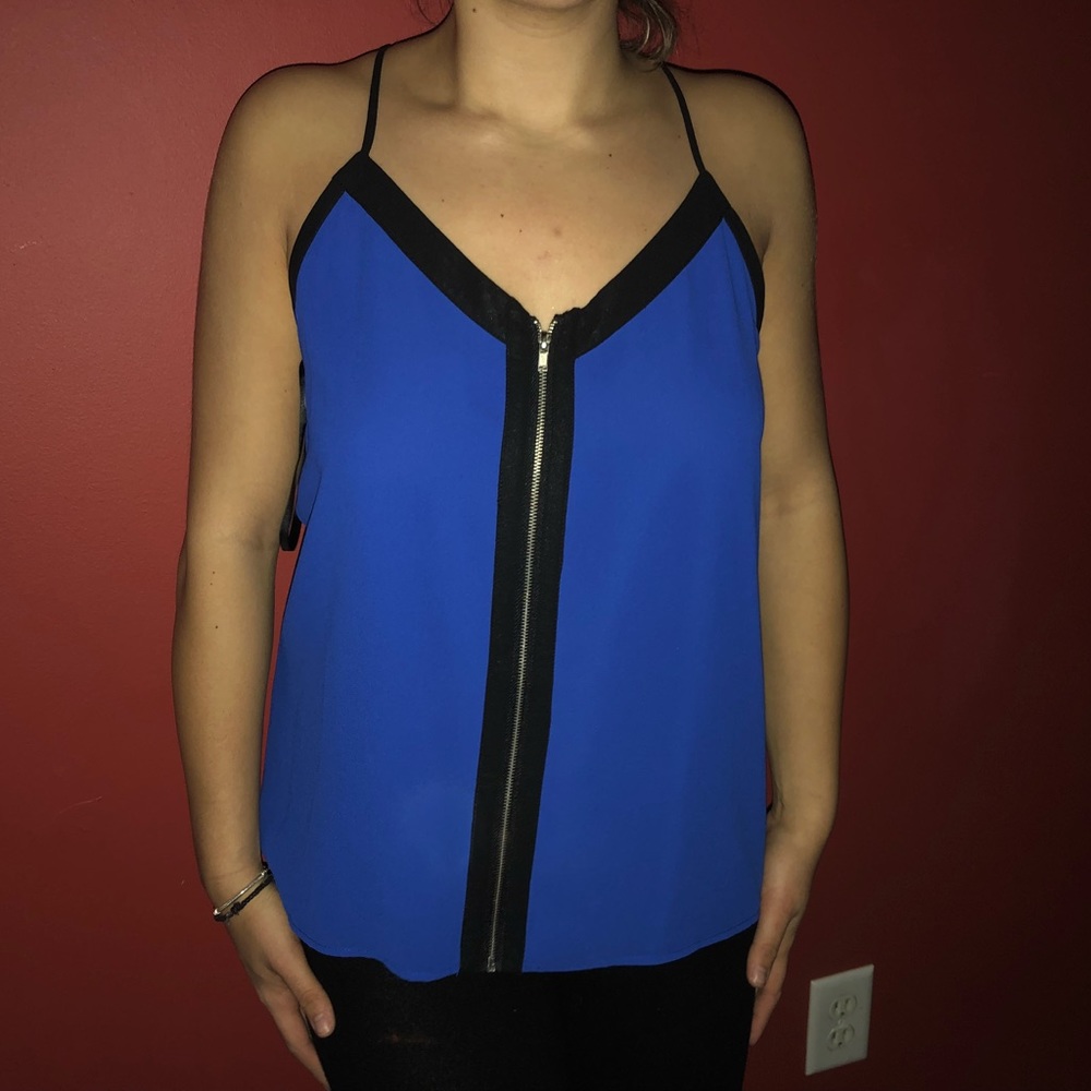 Royal Blue Halter Top